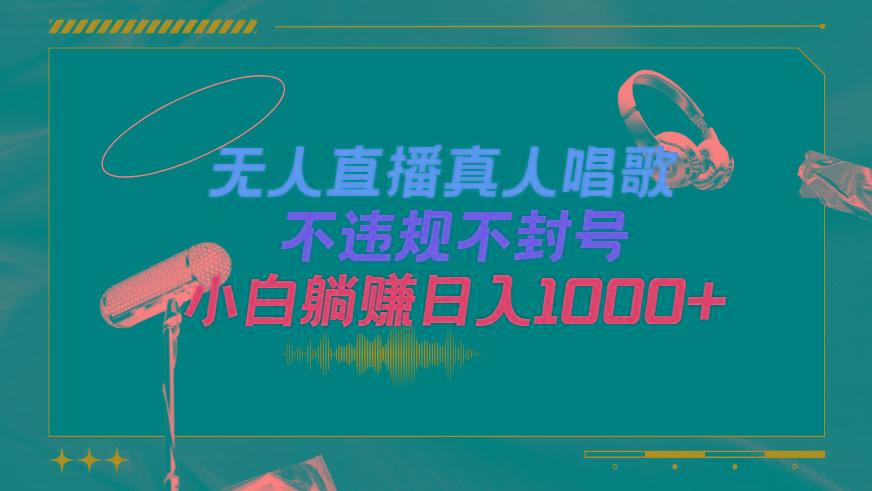 (9622期)抖音24小时无人直播音乐，不违规，不封号纯撸音浪，小白实操当天日入1000+-皮皮网创