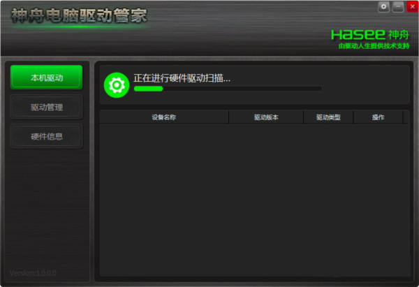 神舟电脑驱动管家 v1.0 官方免费版-皮皮网创