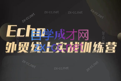 Echo老师·外贸线上实战训练营-皮皮网创