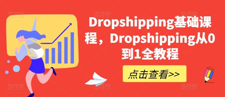 Dropshipping基础课程，Dropshipping从0到1全教程-皮皮网创