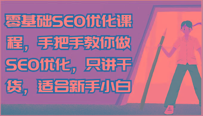 零基础SEO优化课程，手把手教你做SEO优化，只讲干货，适合新手小白-皮皮网创