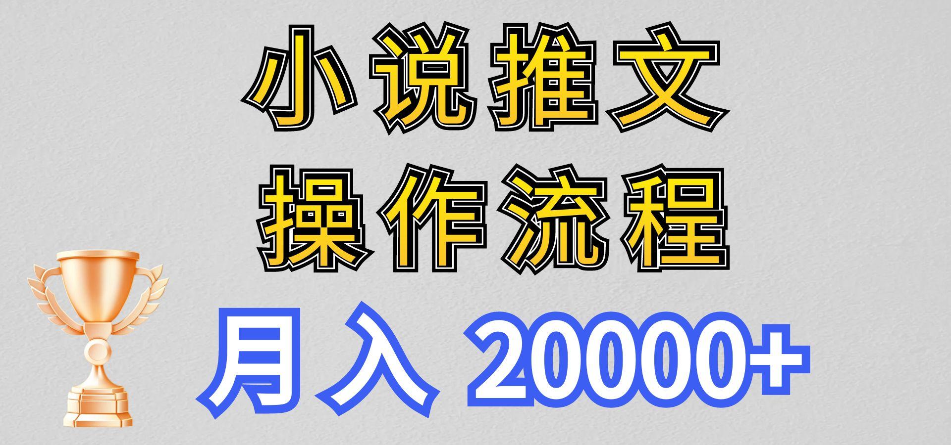 小说推文项目新玩法操作全流程，月入20000+，门槛低非常适合新手-皮皮网创