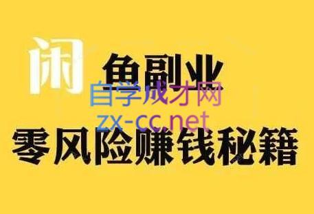 铁逸潇老师·闲鱼电商新手运营教程-皮皮网创