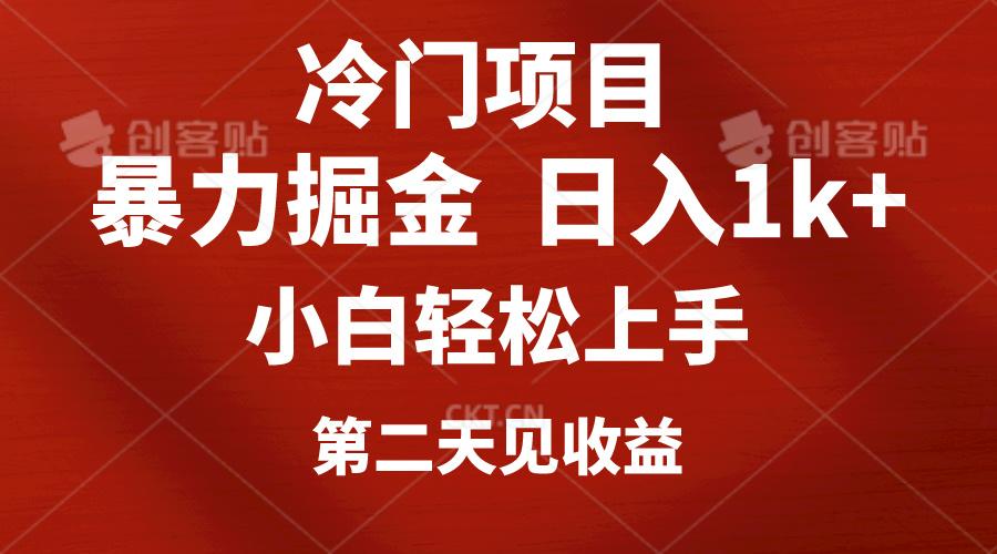 冷门项目，靠一款软件定制头像引流 日入1000+小白轻松上手，第二天见收益-皮皮网创