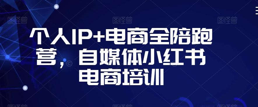 个人IP+电商全陪跑营，自媒体小红书电商培训-皮皮网创