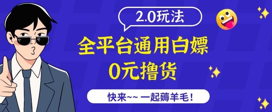 外面收费2980的全平台通用白嫖撸货项目2.0玩法【仅揭秘】-皮皮网创