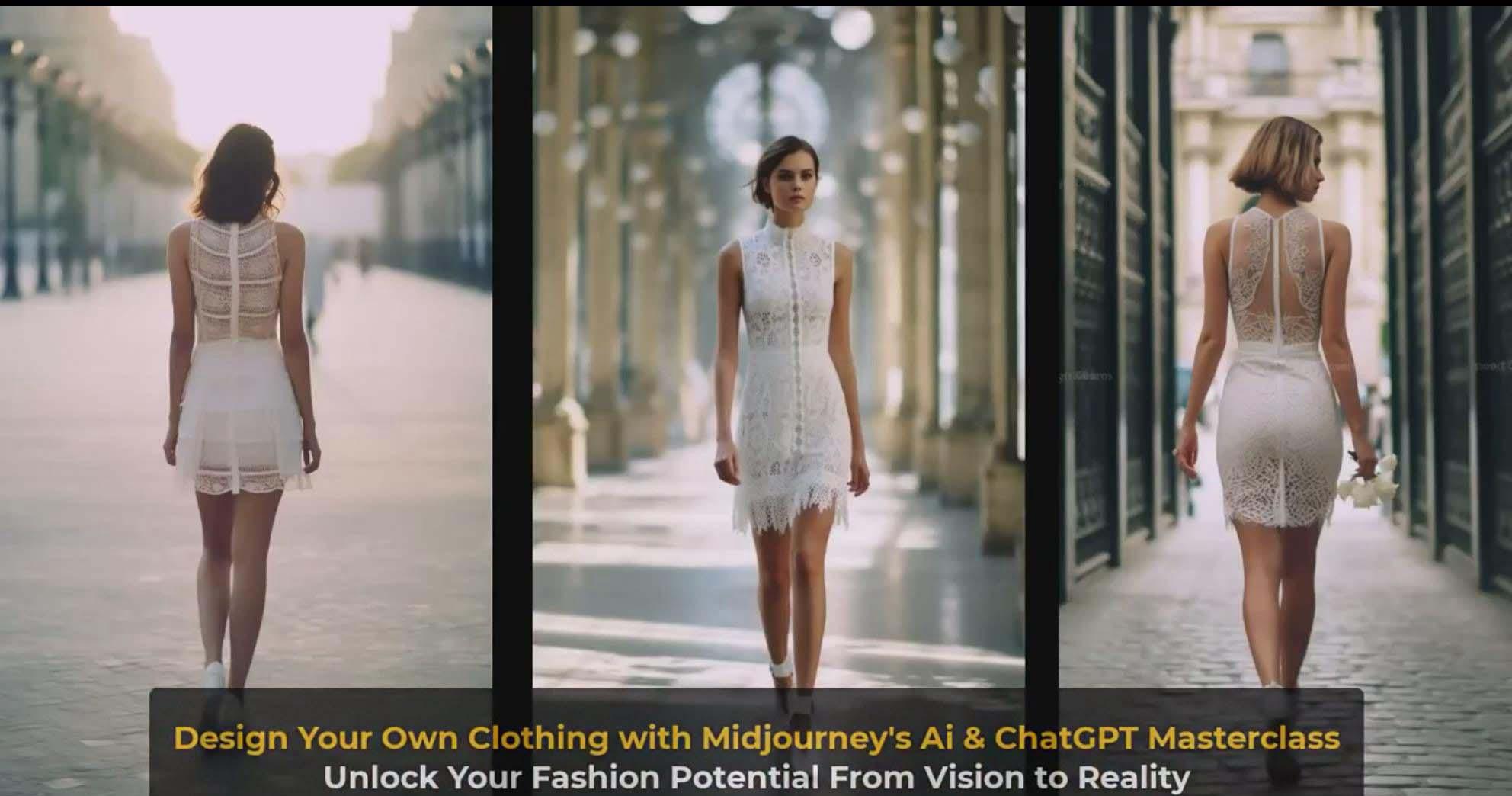 图片[2]-利用 Midjourneys Ai 人工智能设计自己的服装AI大师班-10节课-中英字幕-皮皮网创