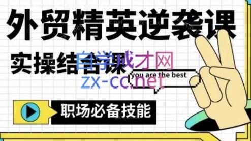 大表姐·外贸精英逆袭-实操综合课-皮皮网创