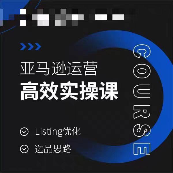 亚马逊运营高效实操课，Listing优化，选品思路-皮皮网创