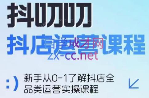 蒋老师·2024抖店全品类运营课程-皮皮网创