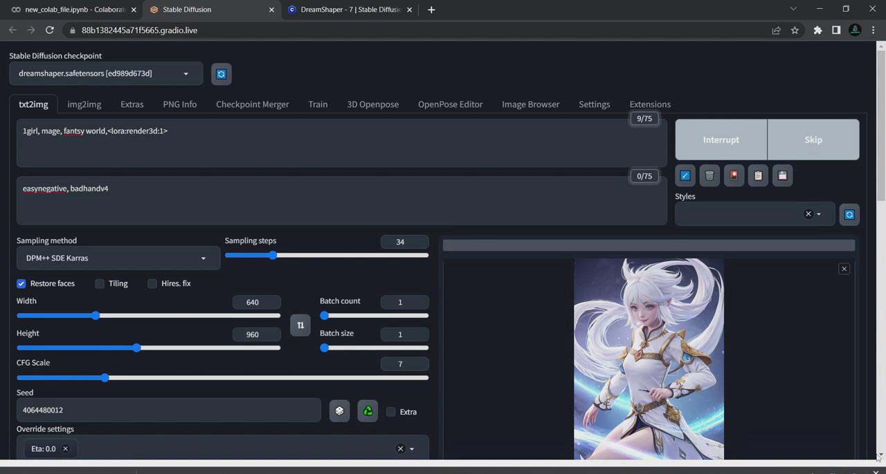 图片[3]-利用Stable Diffusion创建动漫艺术图像使用AI绘画赚钱-中英字幕-皮皮网创