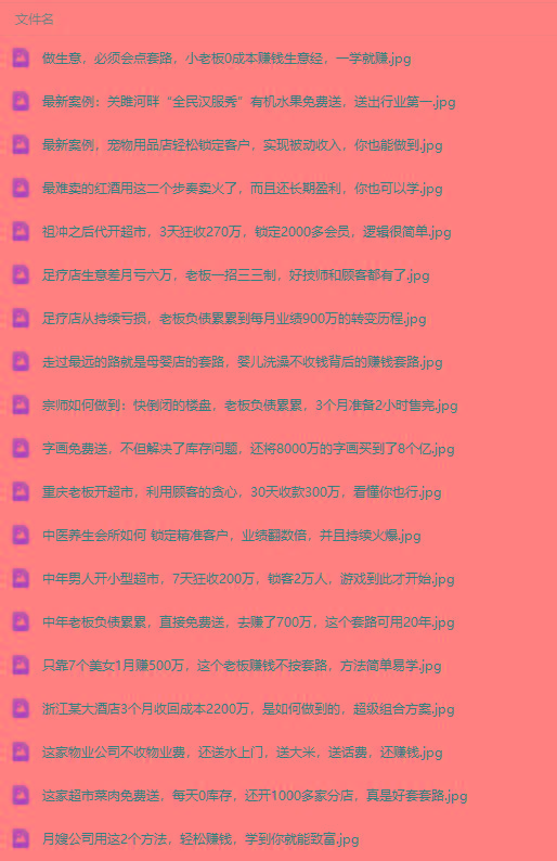 图片[3]-(9607期)真实有效391套商业模式，年入几十到几百万案例解析(电子书+视频+图文)-皮皮网创