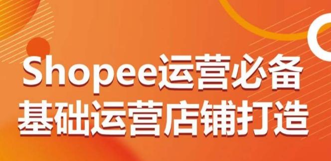 Shopee运营必备基础运营店铺打造，多层次的教你从0-1运营店铺-皮皮网创