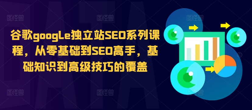 谷歌google独立站SEO系列课程，从零基础到SEO高手，基础知识到高级技巧的覆盖-皮皮网创