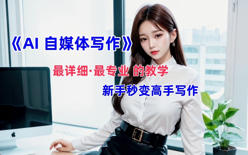 全网最全最细最专业的“AI自媒体写作”教学，新手小白秒变写作高手！-皮皮网创