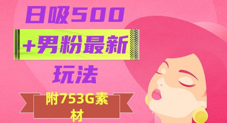 日吸500+男粉最新玩法，从作品制作到如何引流及后端变现，保姆级教程【揭秘】-皮皮网创