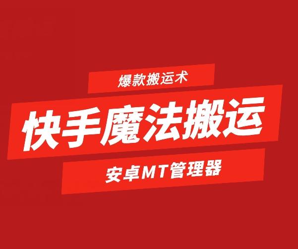 快手魔法搬运，1:1爆款搬运术，仅限安卓手机-皮皮网创