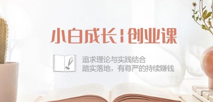 小白成长创业课：追求理论与实践结合，踏实落地，有尊严的持续赚钱-42节-皮皮网创