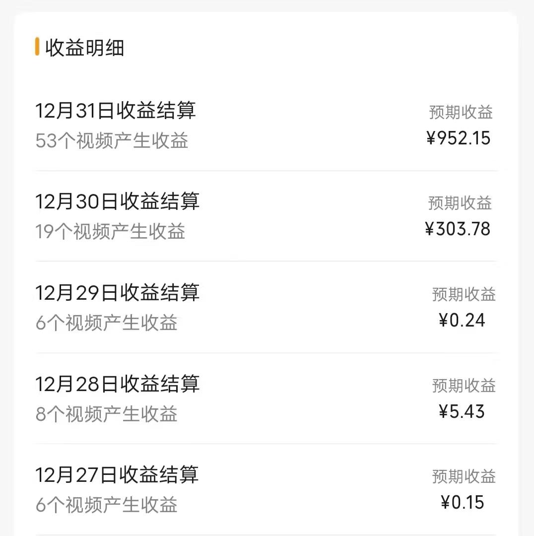 (8550期)每天半小时轻松月入过万，适合任意人群，小白无脑操作，AI条条原创视频-皮皮网创
