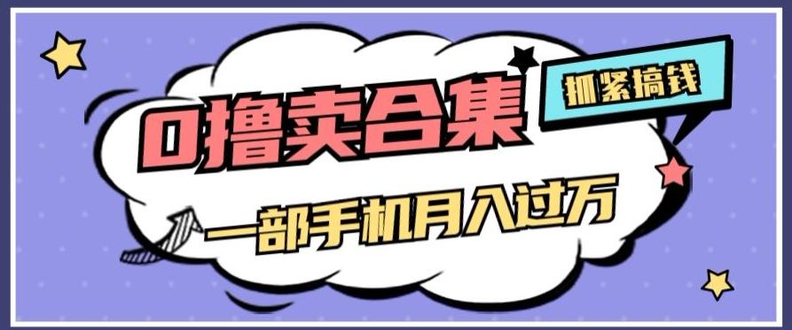 0撸项目月入过万，售卖全套ai工具合集，一单29.9元，一部手机即可【揭秘】-皮皮网创