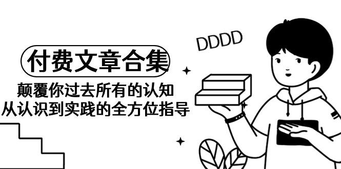 (9646期)《某公众号付费文章合集》颠覆你过去所有的认知 从认识到实践的全方位指导-皮皮网创