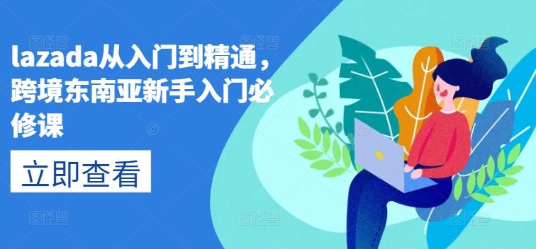 lazada从入门到精通，跨境东南亚新手入门必修课-皮皮网创