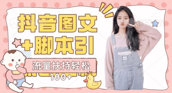 抖音图文引流精准创业粉轻松100+实操玩法-皮皮网创