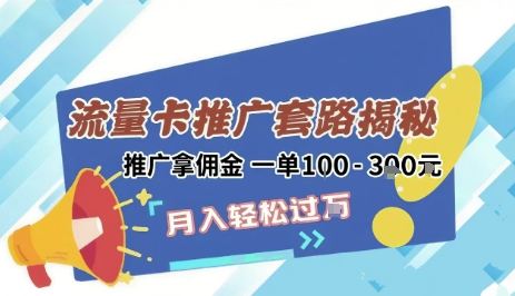 2025年外面卖1500的流量卡项目最新玩法，绿色无门槛对新手非常友好，日入3张+-皮皮网创