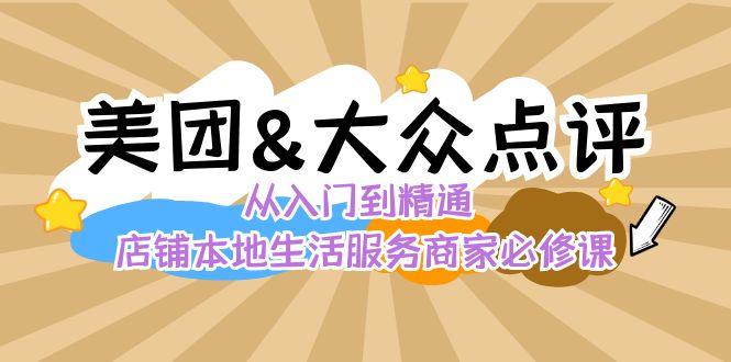 美团+大众点评 从入门到精通：店铺本地生活 流量提升 店铺运营 推广秘术 评价管理-皮皮网创