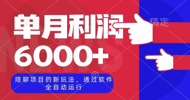 陪聊项目的新玩法，通过软件全自动运行，单月利润6000+【揭秘】-皮皮网创