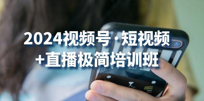 2024视频号·短视频+直播极简培训班：抓住视频号风口，流量红利-皮皮网创