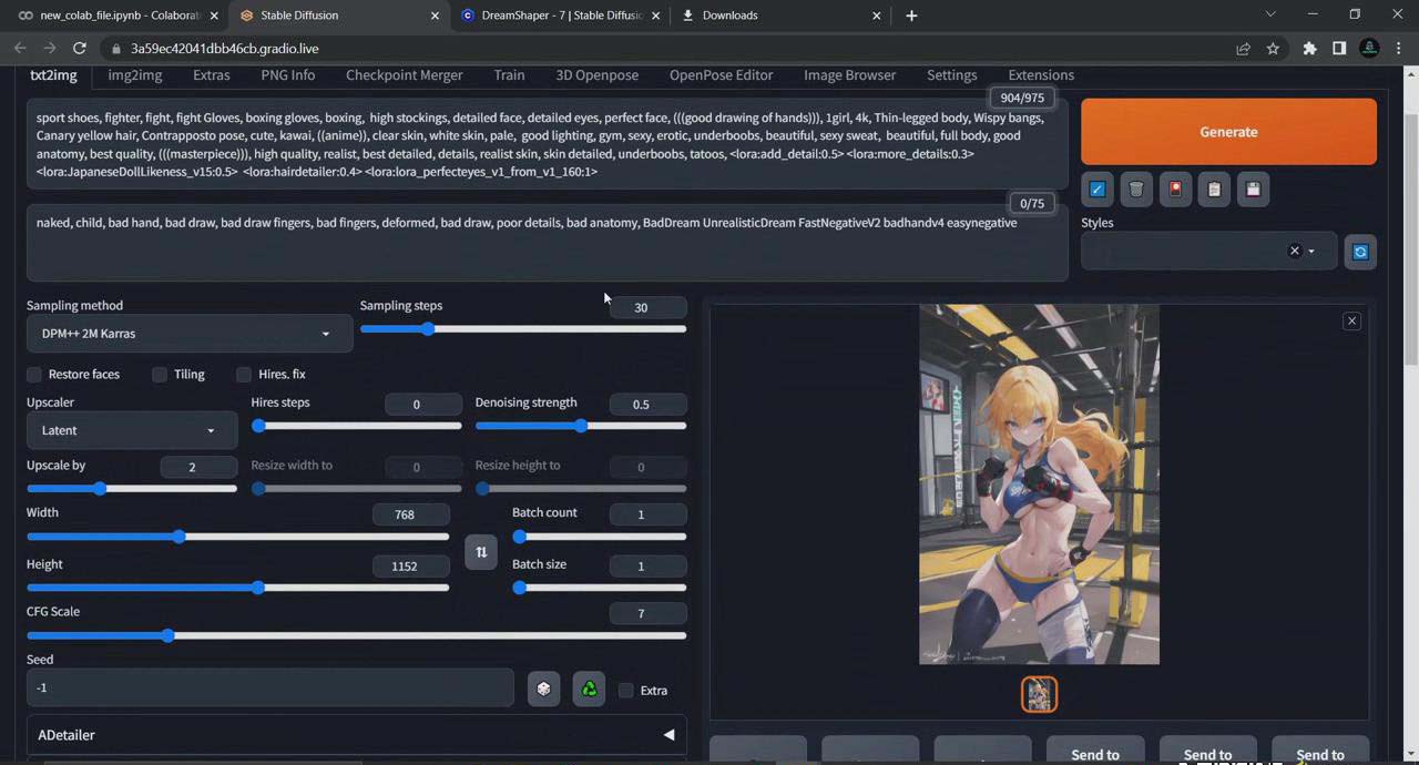 图片[4]-利用Stable Diffusion创建动漫艺术图像使用AI绘画赚钱-中英字幕-皮皮网创