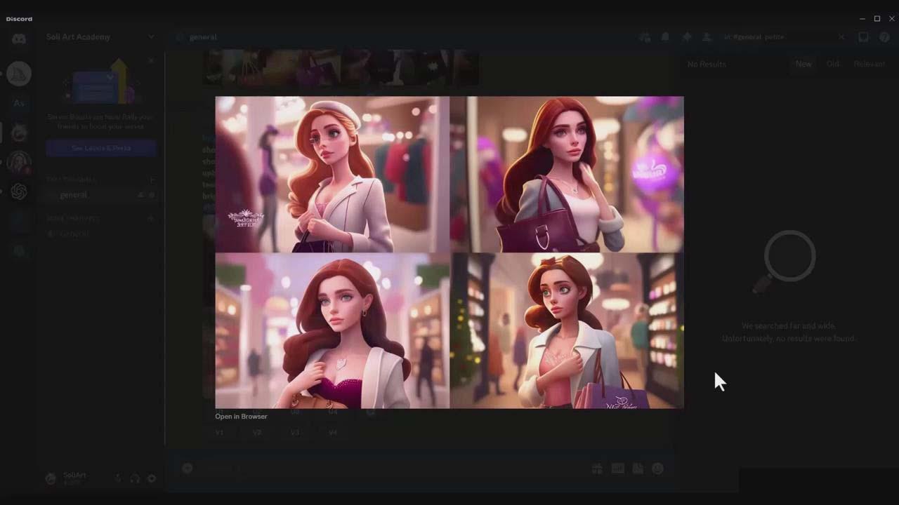 图片[5]-掌握 MidJourney V5 AI + ChatGPT创建一致的角色设计图像-22节课-中英字幕-皮皮网创