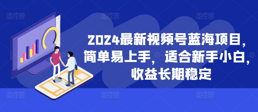 2024最新视频号蓝海项目，简单易上手，适合新手小白，收益长期稳定-皮皮网创